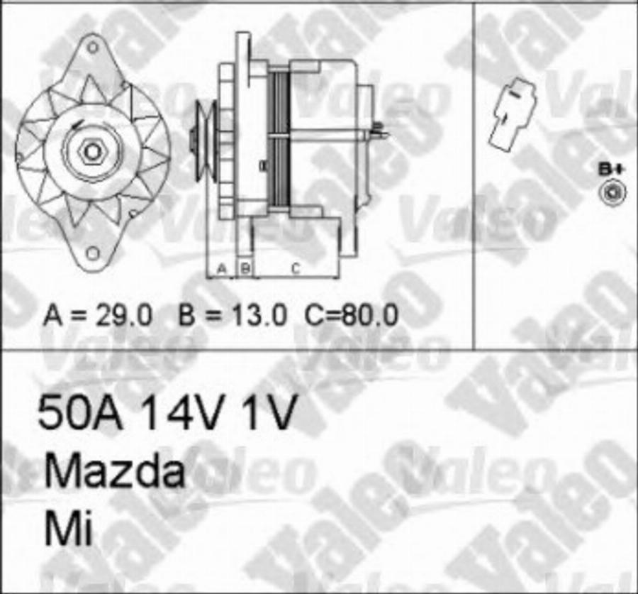 Valeo 436549 - Alternateur cwaw.fr