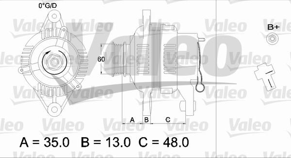 Valeo 436544 - Alternateur cwaw.fr