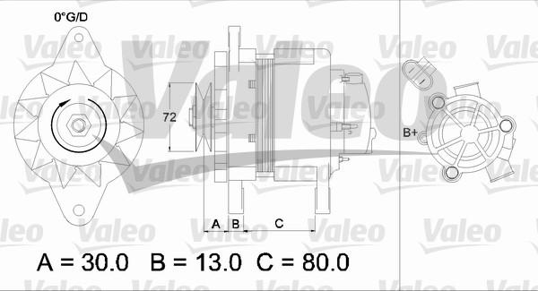 Valeo 436546 - Alternateur cwaw.fr