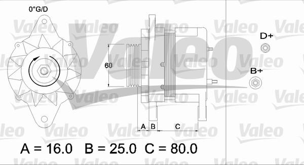 Valeo 436547 - Alternateur cwaw.fr