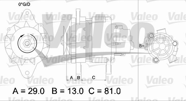 Valeo 436550 - Alternateur cwaw.fr