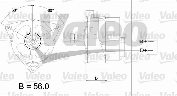 Valeo 436561 - Alternateur cwaw.fr