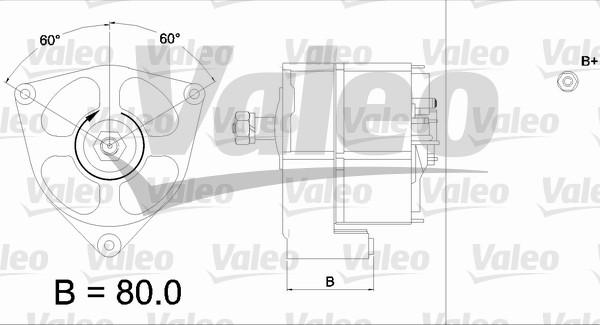 Valeo 436568 - Alternateur cwaw.fr