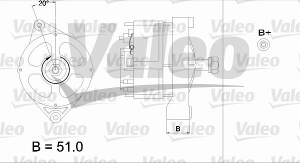 Valeo 436567 - Alternateur cwaw.fr