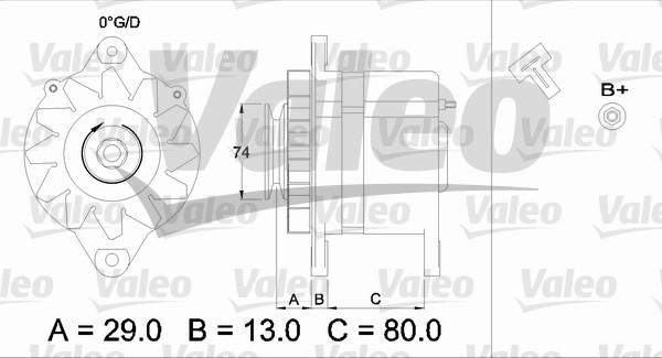 Valeo 436505 - Alternateur cwaw.fr