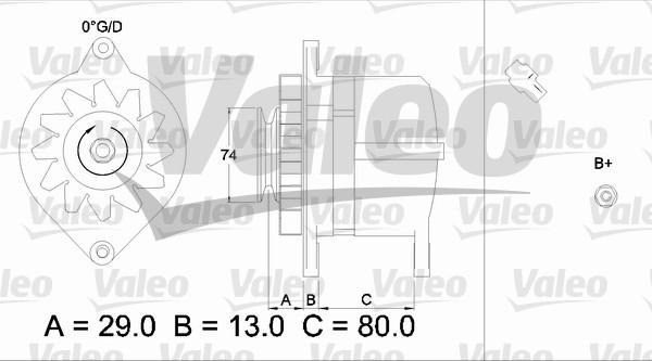 Valeo 436506 - Alternateur cwaw.fr