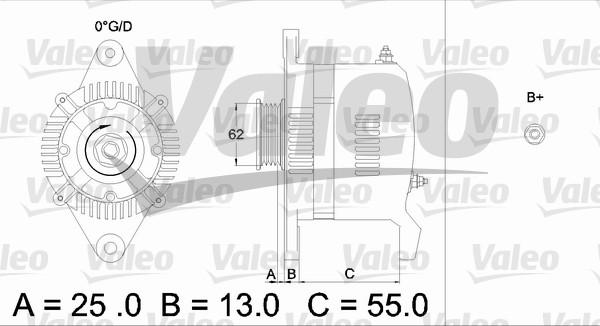 Valeo 436503 - Alternateur cwaw.fr