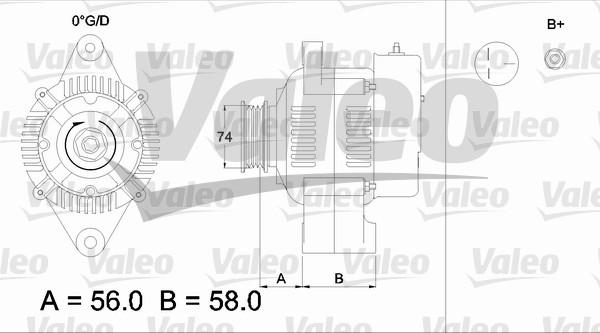 Valeo 436519 - Alternateur cwaw.fr