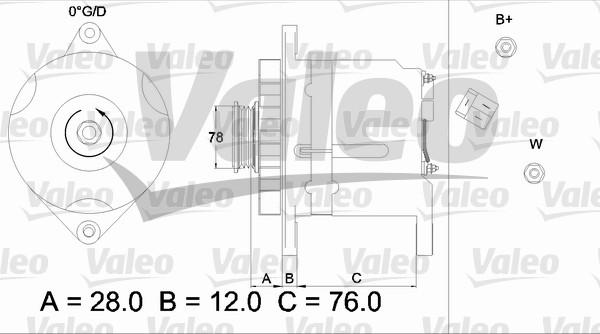 Valeo 436512 - Alternateur cwaw.fr