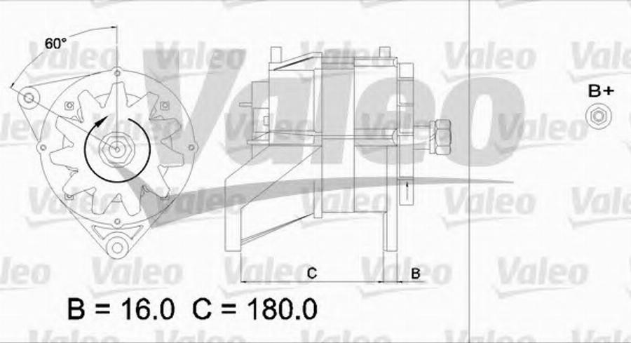 Valeo 436584 - Alternateur cwaw.fr