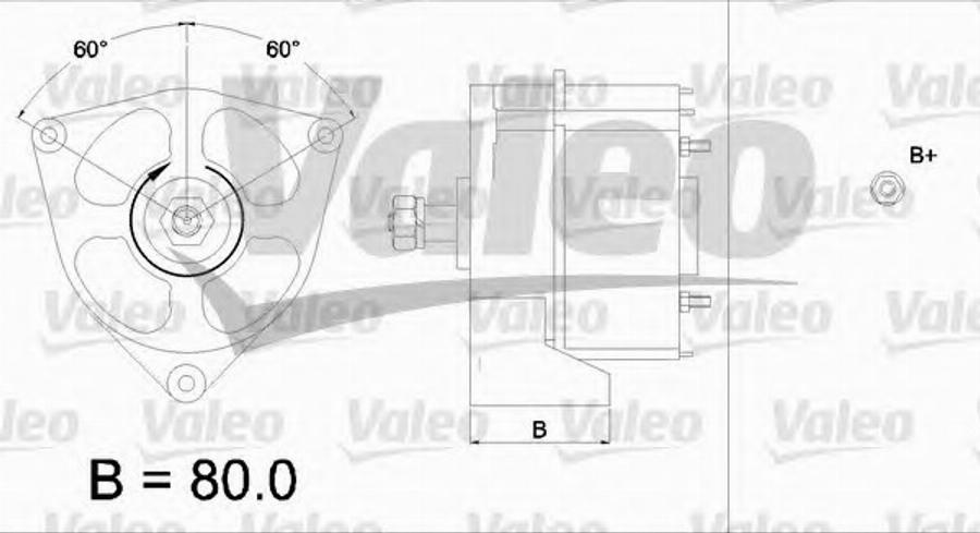 Valeo 436585 - Alternateur cwaw.fr