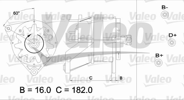 Valeo 436583 - Alternateur cwaw.fr