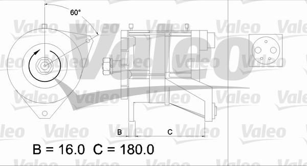 Valeo 436582 - Alternateur cwaw.fr