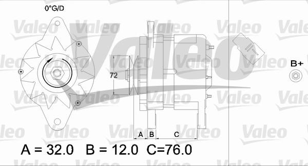 Valeo 436535 - Alternateur cwaw.fr