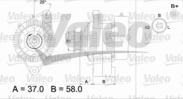 Valeo 436538 - Alternateur cwaw.fr