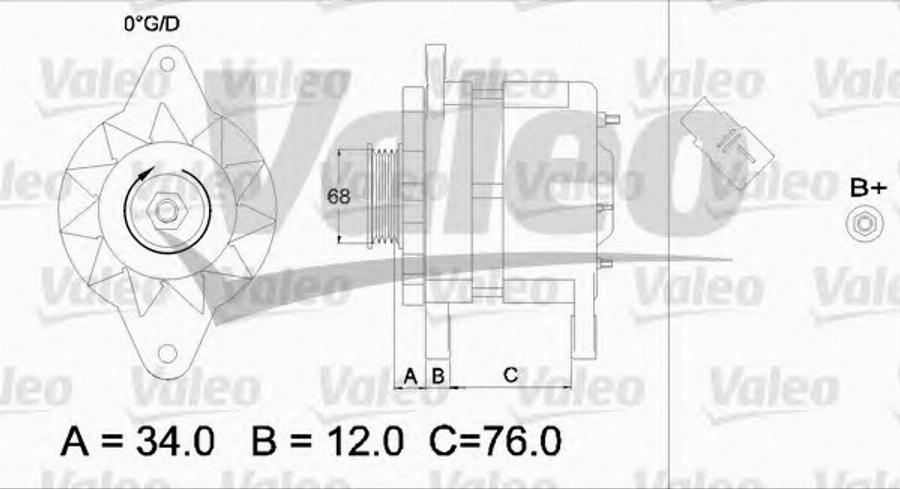 Valeo 436533 - Alternateur cwaw.fr