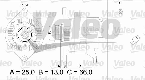 Valeo 436528 - Alternateur cwaw.fr