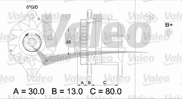 Valeo 436522 - Alternateur cwaw.fr