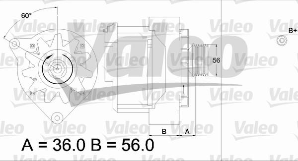 Valeo 436574 - Alternateur cwaw.fr