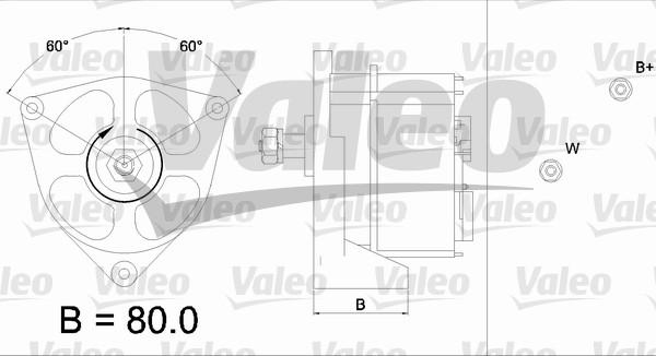 Valeo 436578 - Alternateur cwaw.fr