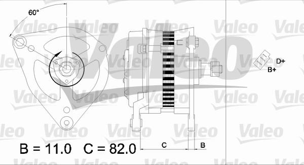 Valeo 436695 - Alternateur cwaw.fr