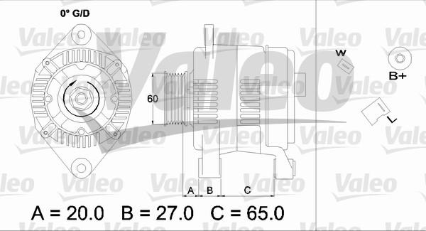 Valeo 436698 - Alternateur cwaw.fr