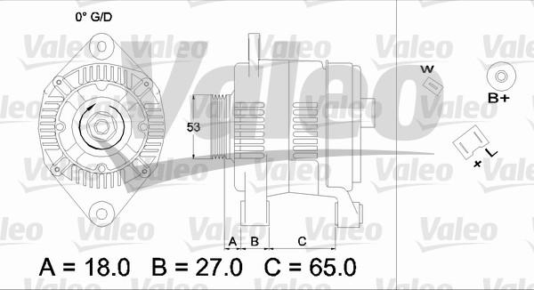 Valeo 436656 - Alternateur cwaw.fr