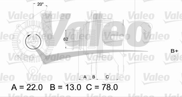 Valeo 436609 - Alternateur cwaw.fr