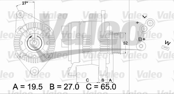 Valeo 436616 - Alternateur cwaw.fr