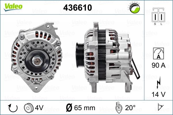 Valeo 436610 - Alternateur cwaw.fr