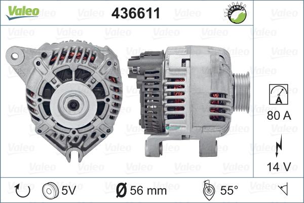 Valeo 436611 - Alternateur cwaw.fr