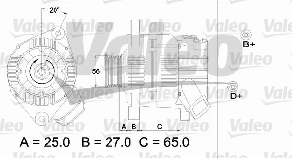 Valeo 436612 - Alternateur cwaw.fr