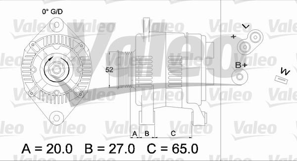 Valeo 436617 - Alternateur cwaw.fr