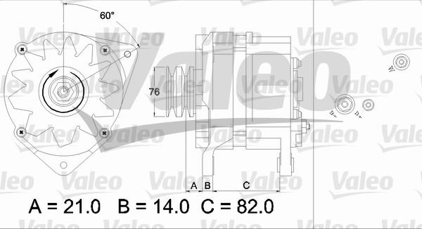 Valeo 436686 - Alternateur cwaw.fr