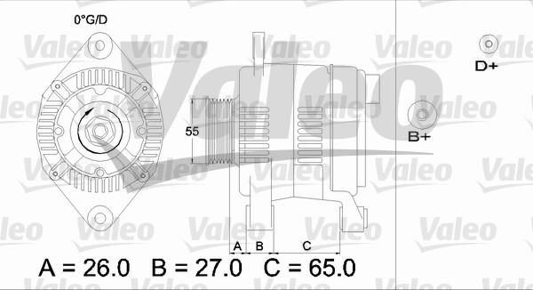 Valeo 436635 - Alternateur cwaw.fr