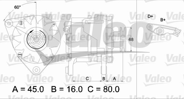 Valeo 436623 - Alternateur cwaw.fr