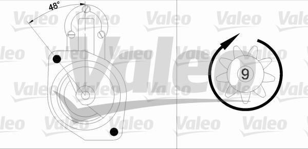 Valeo 436046 - Démarreur cwaw.fr