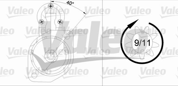 Valeo 436041 - Démarreur cwaw.fr