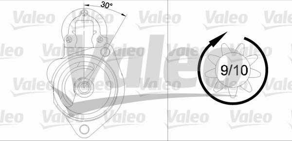 Valeo 436048 - Démarreur cwaw.fr