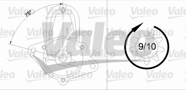 Valeo 436056 - Démarreur cwaw.fr