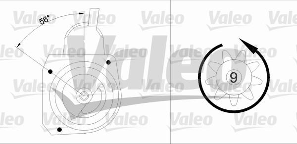 Valeo 436057 - Démarreur cwaw.fr