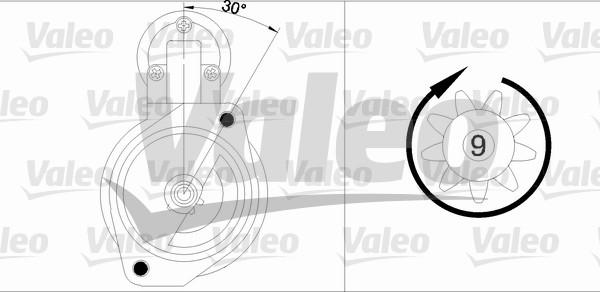 Valeo 436004 - Démarreur cwaw.fr