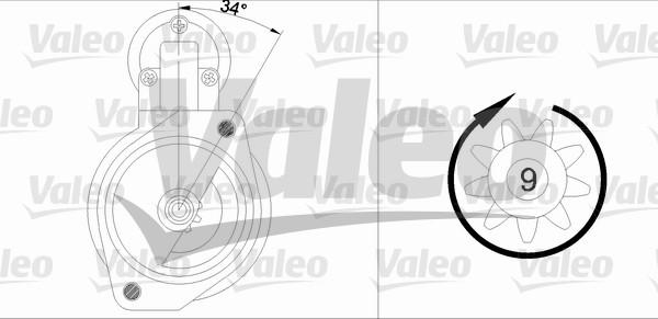 Valeo 436005 - Démarreur cwaw.fr