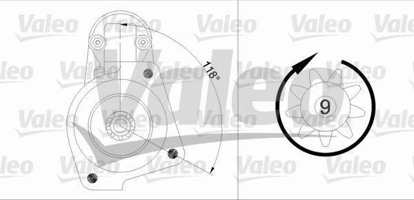 Valeo 436016 - Démarreur cwaw.fr