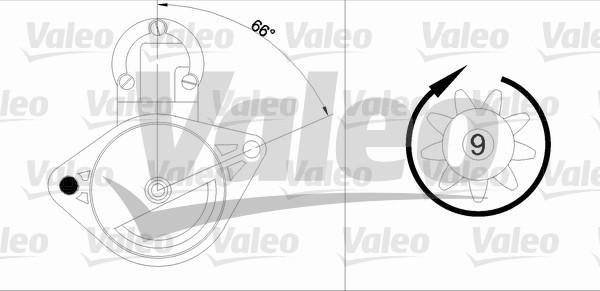 Valeo 436013 - Démarreur cwaw.fr