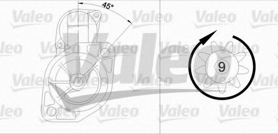 Valeo 436012 - Démarreur cwaw.fr