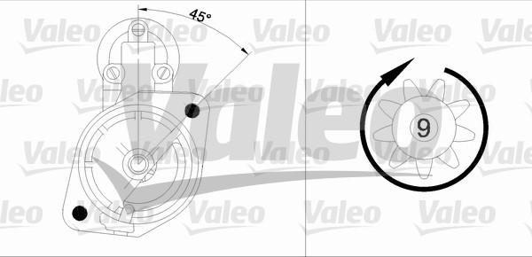 Valeo 436085 - Démarreur cwaw.fr