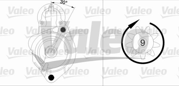 Valeo 436030 - Démarreur cwaw.fr