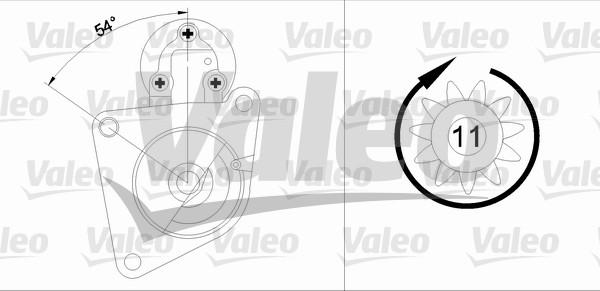 Valeo 436032 - Démarreur cwaw.fr