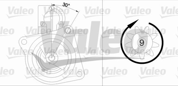 Valeo 436037 - Démarreur cwaw.fr